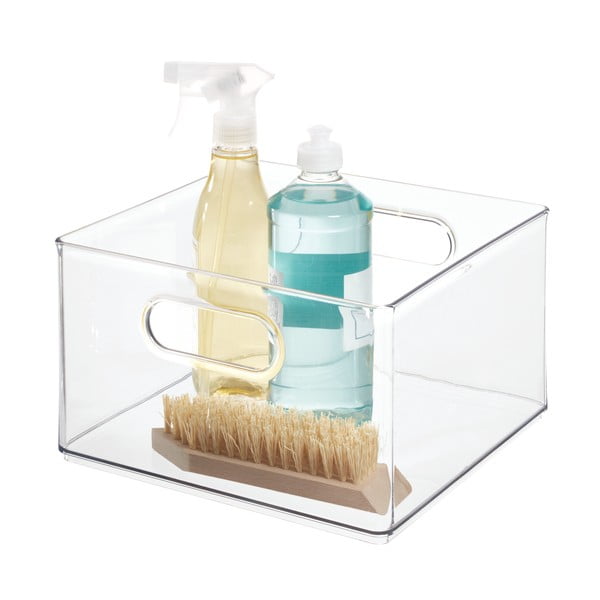 Прозрачна кутия за съхранение iDesign The Home Edit, 25,4 x 25,3 cm - iDesign/The Home Edit-image-2