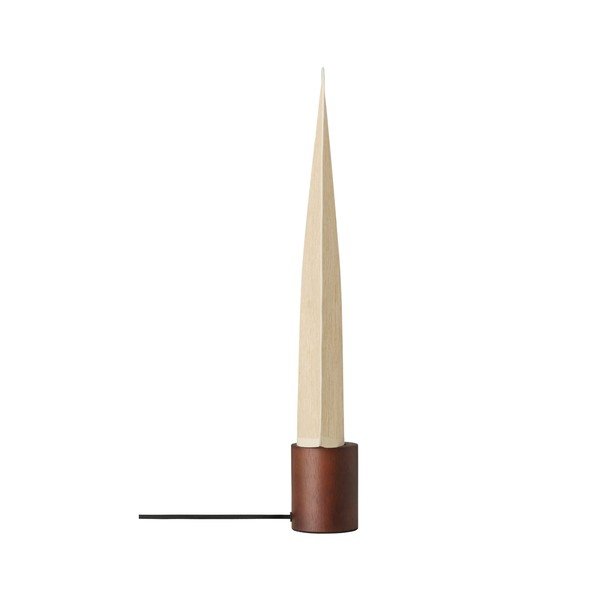 Кафява/кремава хартиена настолна лампа (височина 44 cm) Mai Le – Ellos Home-image-3