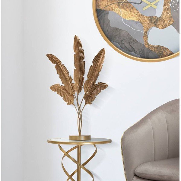 Декоративна фигурка в златисто Five Leaf - Mauro Ferretti-image-1