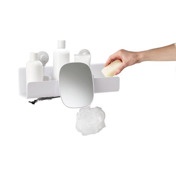 Стенен рафт за баня с подвижно огледало EasyStore - Joseph Joseph-image-3