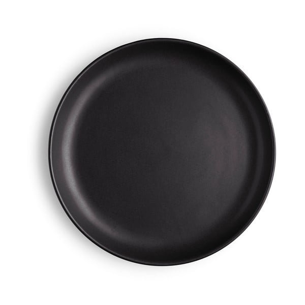 Черна керамична чиния Nordic, ø 17 cm Nordic Kitchen - Eva Solo