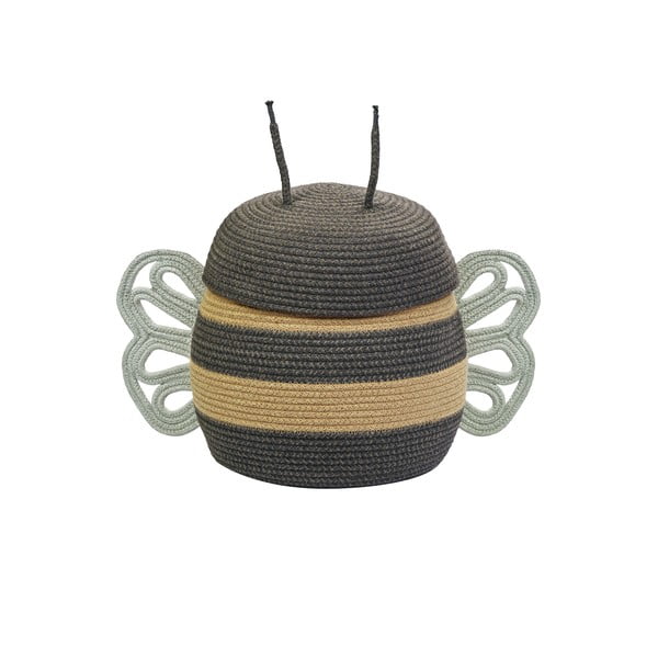 Текстилна детска кошница за играчки ø 30x32 cm Mama Bee – Lorena Canals