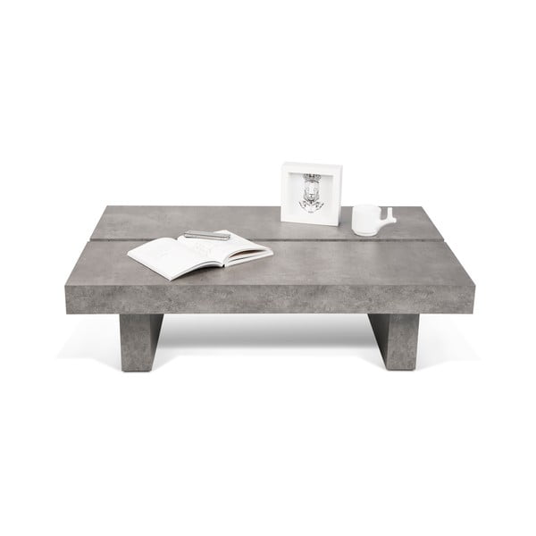 Масичка за кафе от бетон Токио, 94 x 25 cm - TemaHome-image-1