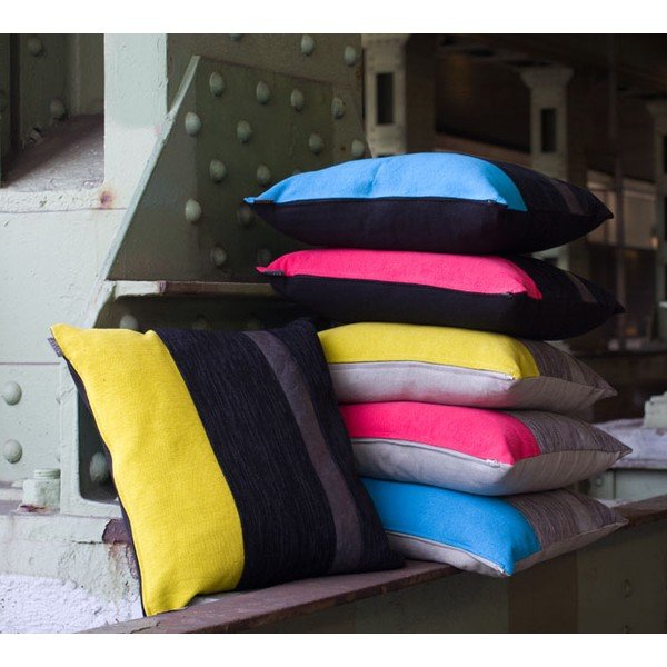 Stripe, černo-růžový-image-1