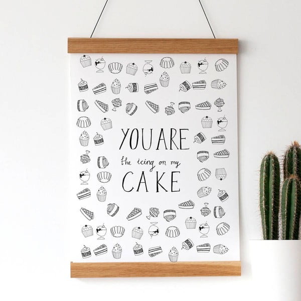 Plakát Karin Åkesson Design Icing On Cake, 30x40 cm