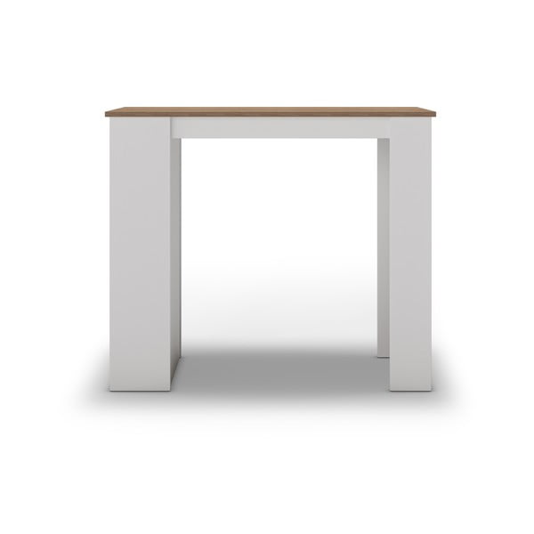 Бар маса с дъбов плот 52x120 cm Peru - Marckeric-image-3