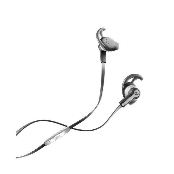 Sportovní sluchátka CellularLine WASP s mikrofonem, černá-image-1