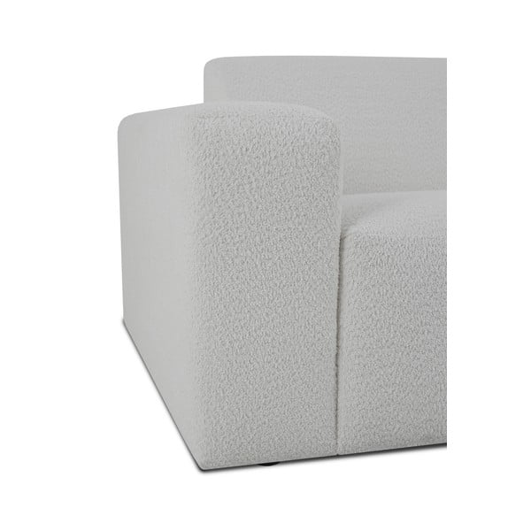 Бял ъглов диван от букле (десен ъгъл) Roxy – Scandic-image-3