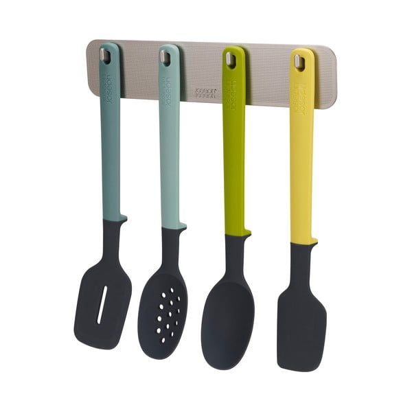 Комплект от 4 кухненски прибора със самозалепваща се закачалка DoorStore DoorStore™ - Joseph Joseph