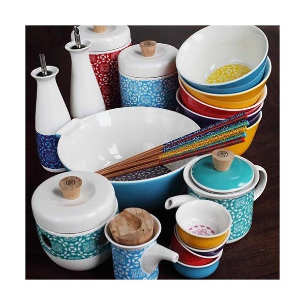 Sada 4 porcelánových lžiček Ching-image-1