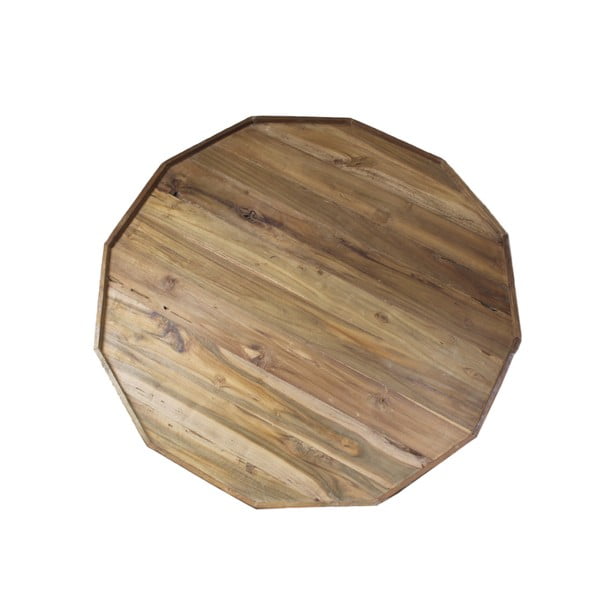 Konferenční stolek  z teakového dřeva HSM collection Diamond, Ø 90 cm-image-4