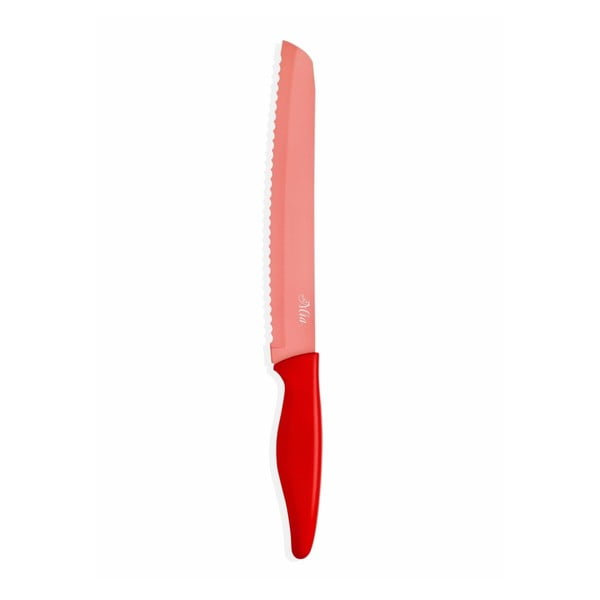 Червен нож за сладкиши, дължина 20 cm - The Mia