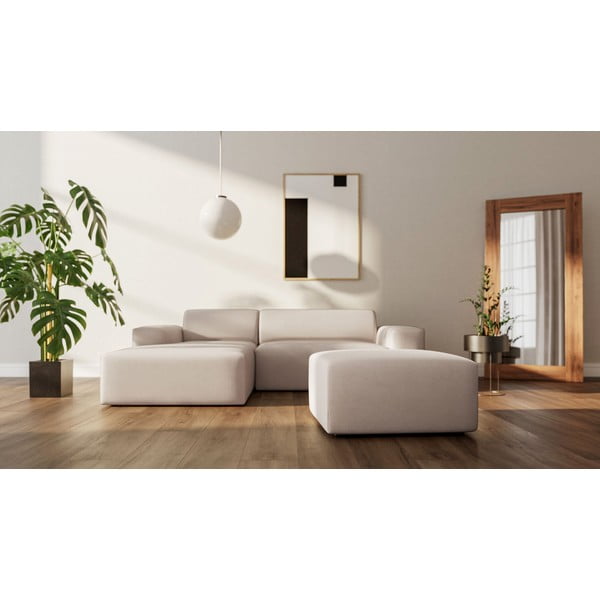 Бежова табуретка Fluvio - MESONICA-image-3