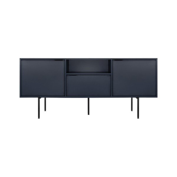 Тъмносиня маса за телевизор 180x79x50 cm Bau – noo.ma-image-2