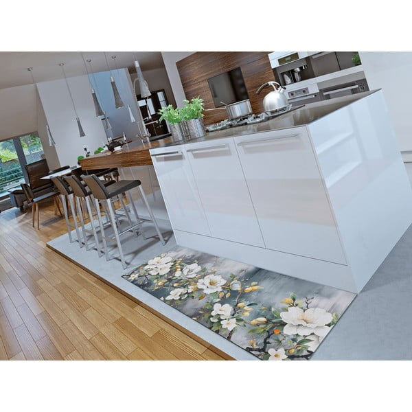 Синя пътека подходяща за пране 52x200 cm Ricci Sara – Universal-image-1