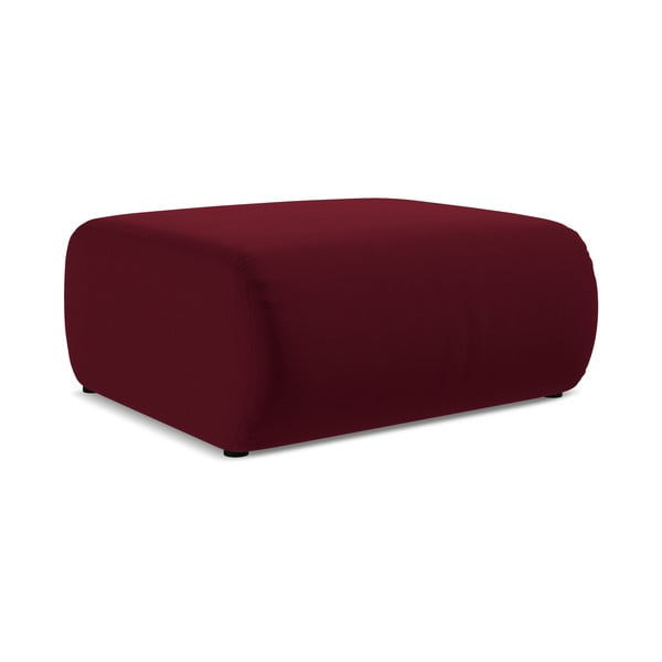 Бордо кадифена табуретка Ekahi – Makamii-image-2