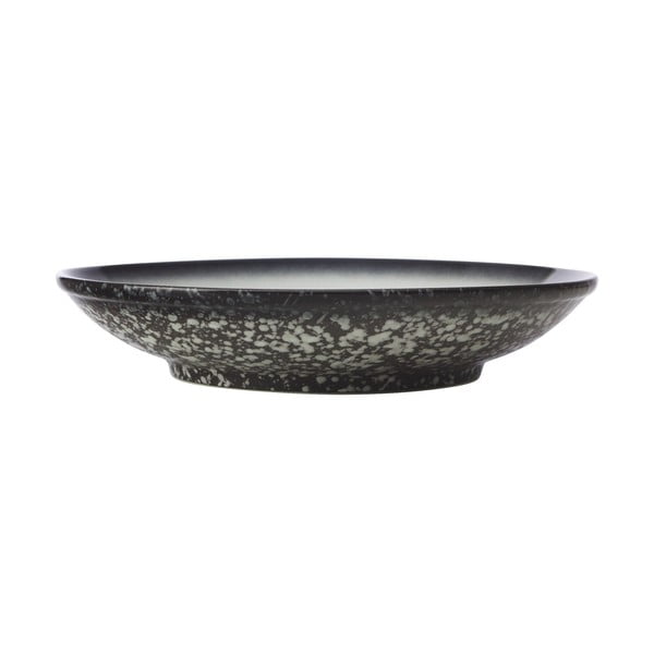 Черно-бяла керамична чиния за сервиране на хайвер, ø 25 cm - Maxwell & Williams