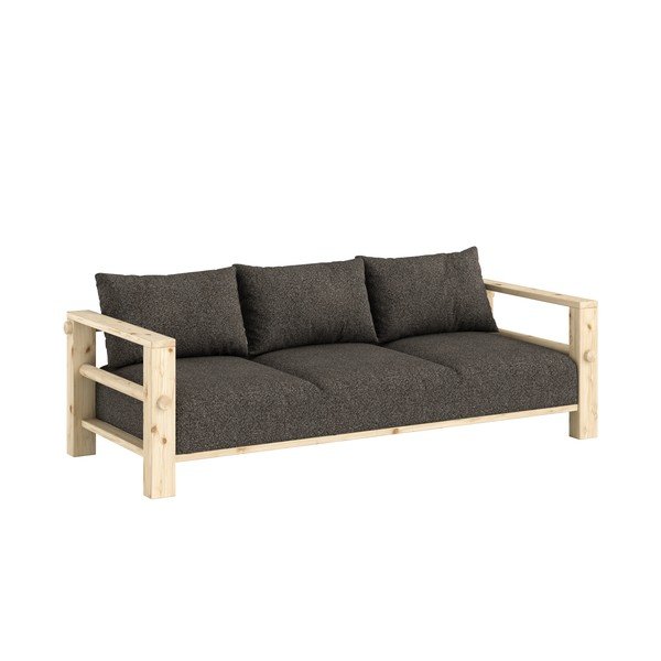 Тъмносив диван 225 cm Bare – Karup