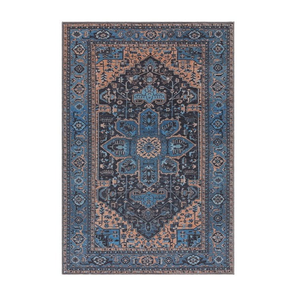 Син килим 170x120 cm Kaya - Asiatic Carpets