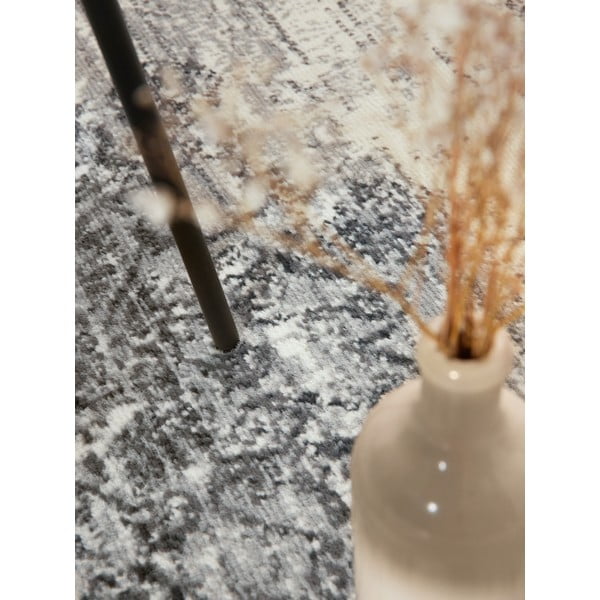 Сиво-кремав кръгъл килим ø 160 cm Gloria Lydia – Hanse Home-image-4