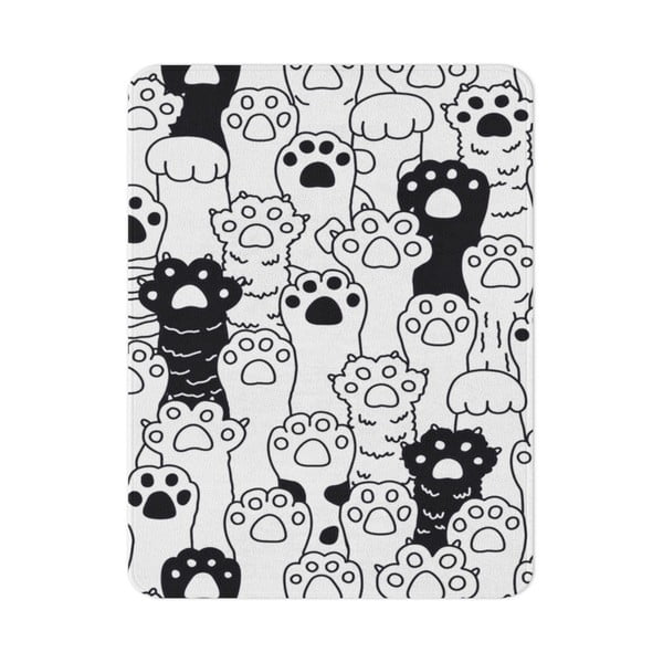 Черно-бял детски килим 80x140 cm Happy Paws – Oyo Concept