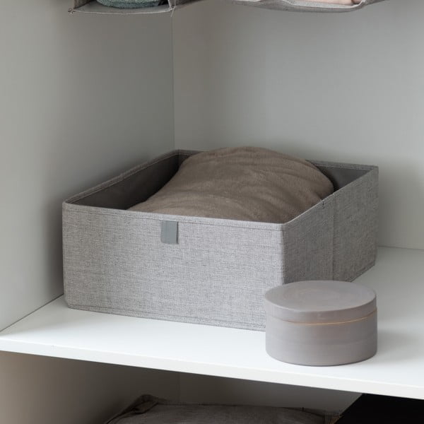 Сива кутия за съхранение Oxford, 56 x 36 cm - Compactor-image-1