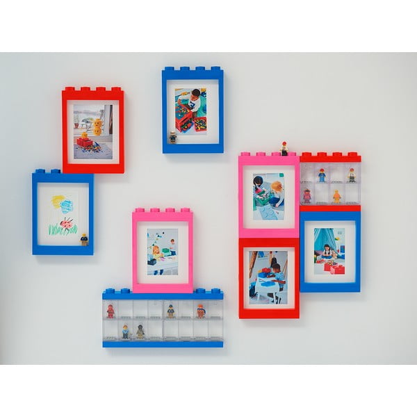 Червена фоторамка , 19,3 x 26,8 cm - LEGO®-image-1