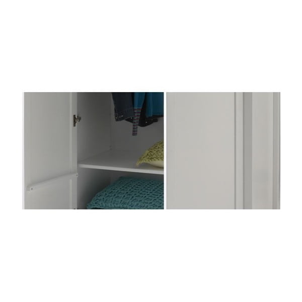 Бял допълнителен рафт Amori – Vipack