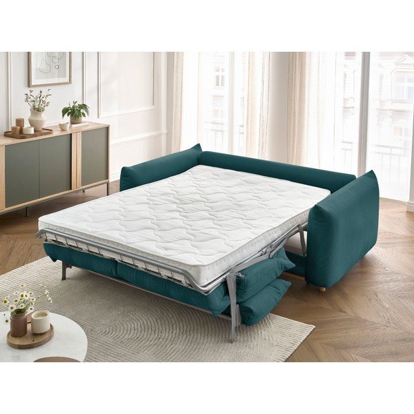 Син сгъваем диван 214 cm Ernest – Bobochic Paris-image-1