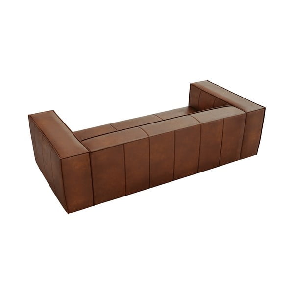 Кафяв кожен диван 227 см Madame - Windsor & Co Sofas-image-4