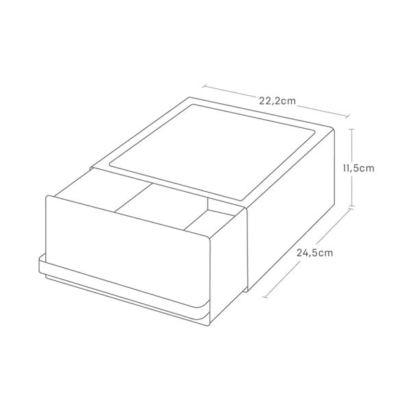 Черна кутия за чай Tower – YAMAZAKI-image-3