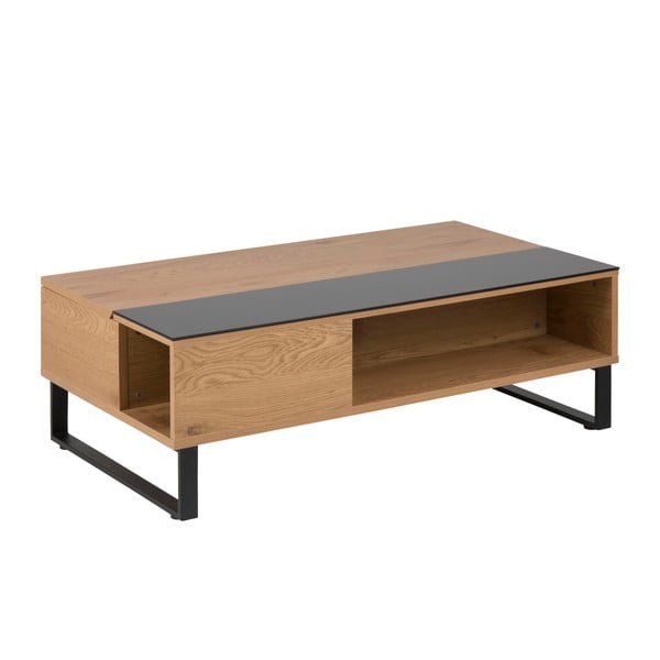 Черна масичка за кафе 110x60 cm Azalea - Actona-image-3