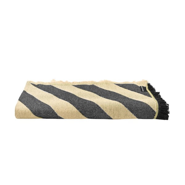 Сива покривка за двойно легло 240x240 cm Black Lines - Really Nice Things-image-2