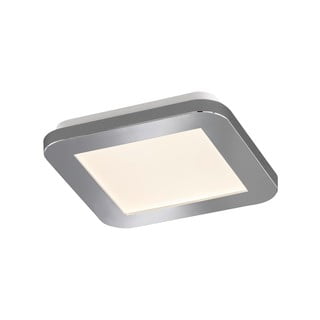 Сиво LED осветление за таван 17x17 cm Gotland - Fischer & Honsel
