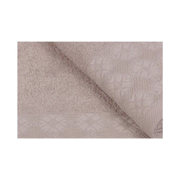 Комплект от две кафяви кърпи Provence, 90 x 50 cm - Soft Kiss-image-4
