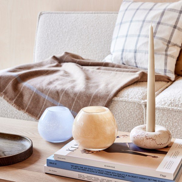 Каменен свещник Savi – OYOY Living Design-image-1