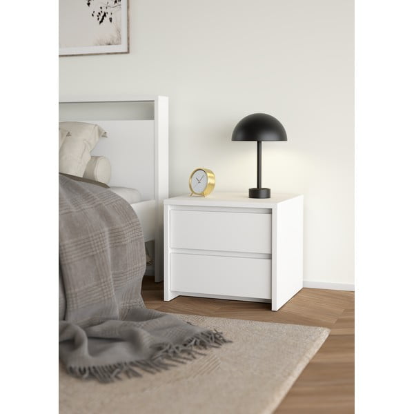 Бяло нощно шкафче Next – Tvilum-image-1