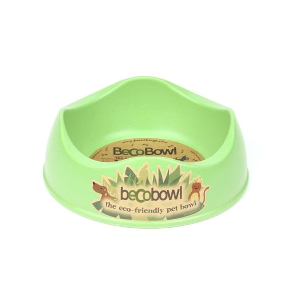 Psí/kočičí miska Beco Bowl 17 cm, zelená