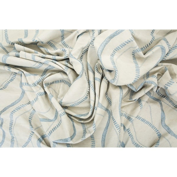 Жълто-синя завеса 140x245 cm Arcade - Mendola Fabrics-image-1