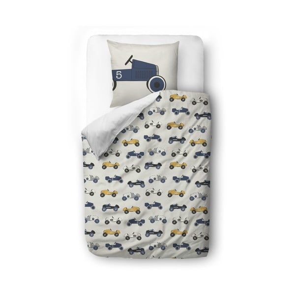 Детско спално бельо от памучен сатен , 100 x 130 cm Ralley - Butter Kings