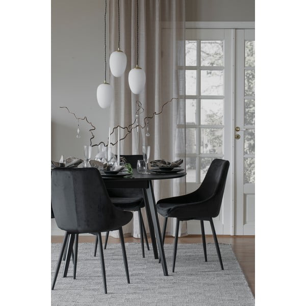 Тъмносиви трапезни столове в комплект от 2 бр. Sierra – Rowico-image-1