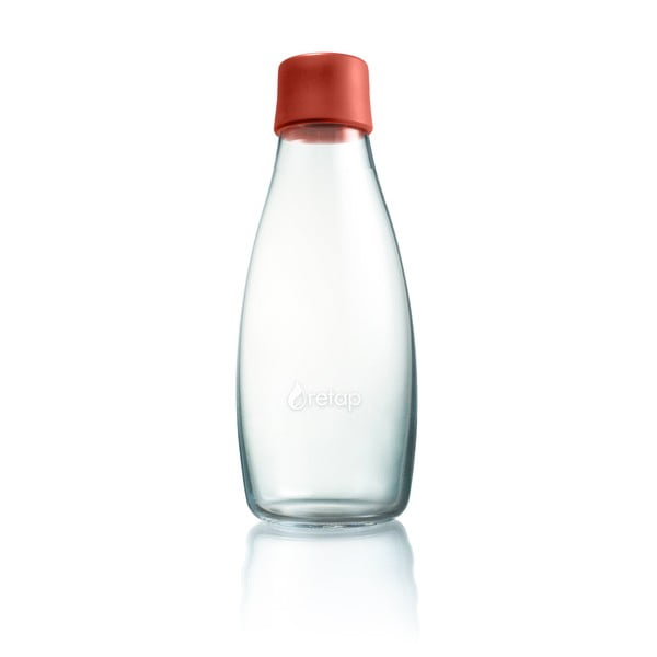 Тъмнооранжева стъклена бутилка , 500 ml - ReTap