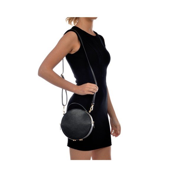 Черен кожен портфейл Pargo - Isabella Rhea-image-1