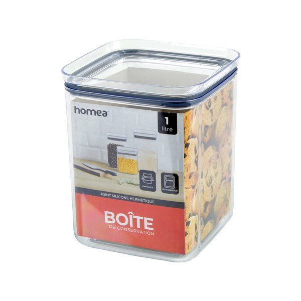 Пластмасова кутия за храна – Homéa-image-1