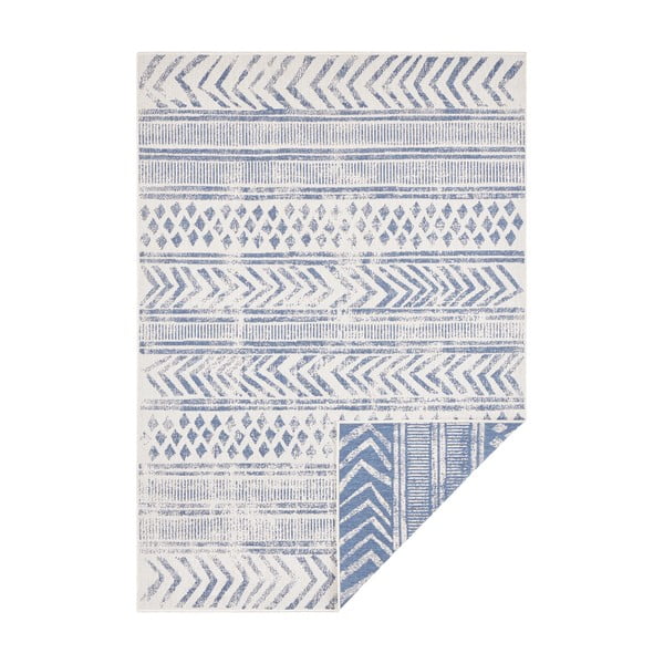 Синьо-кремав килим на открито , 160 x 230 cm Biri - NORTHRUGS