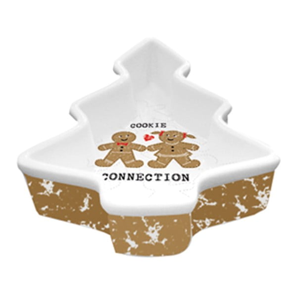Декоративна купа от костен порцелан с коледен мотив Cookie Connection - PPD
