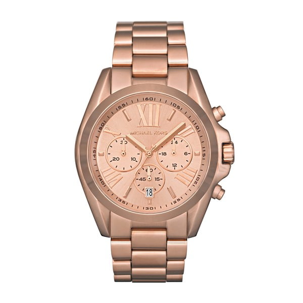 Дамски часовник от розово злато Bradshaw - Michael Kors