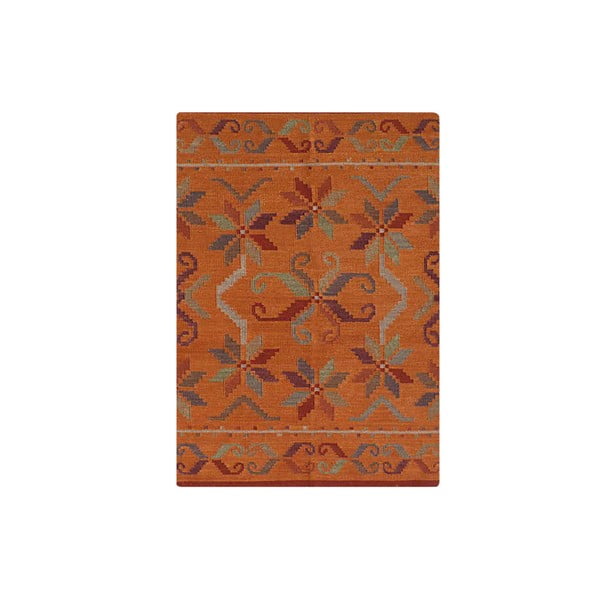 Vlněný koberec Kilim No. 776, 155x240 cm