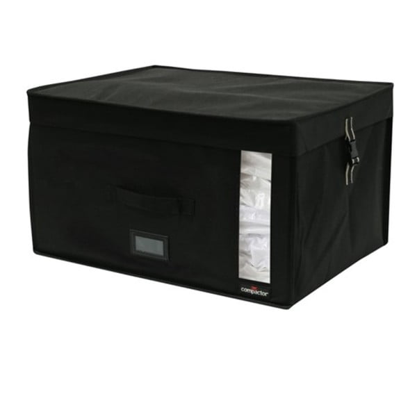 Черна кутия за съхранение с вакуумна опаковка, обем 150 л Infinity - Compactor