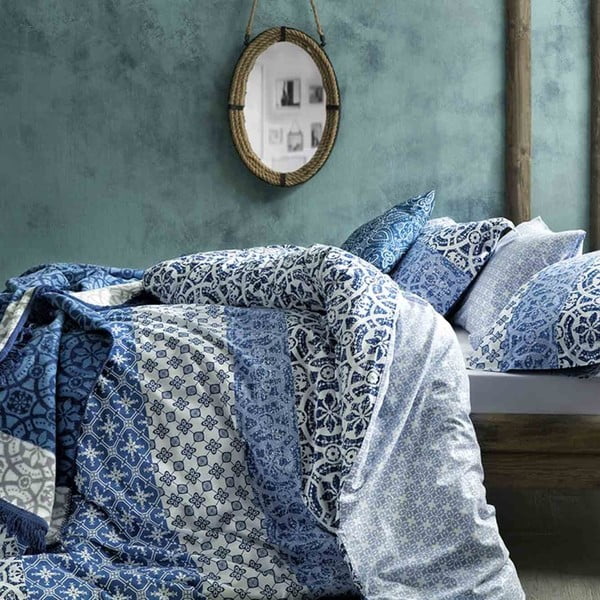 Чаршаф за единично легло от памук Ranforce Chic, 160 x 220 cm - Bella Maison